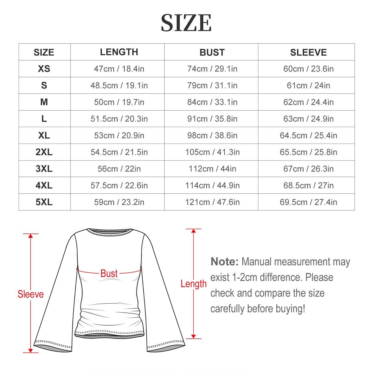 Pale Blue Geometric Designed Women's Boat Neck Flare Sleeve Top - Image 3